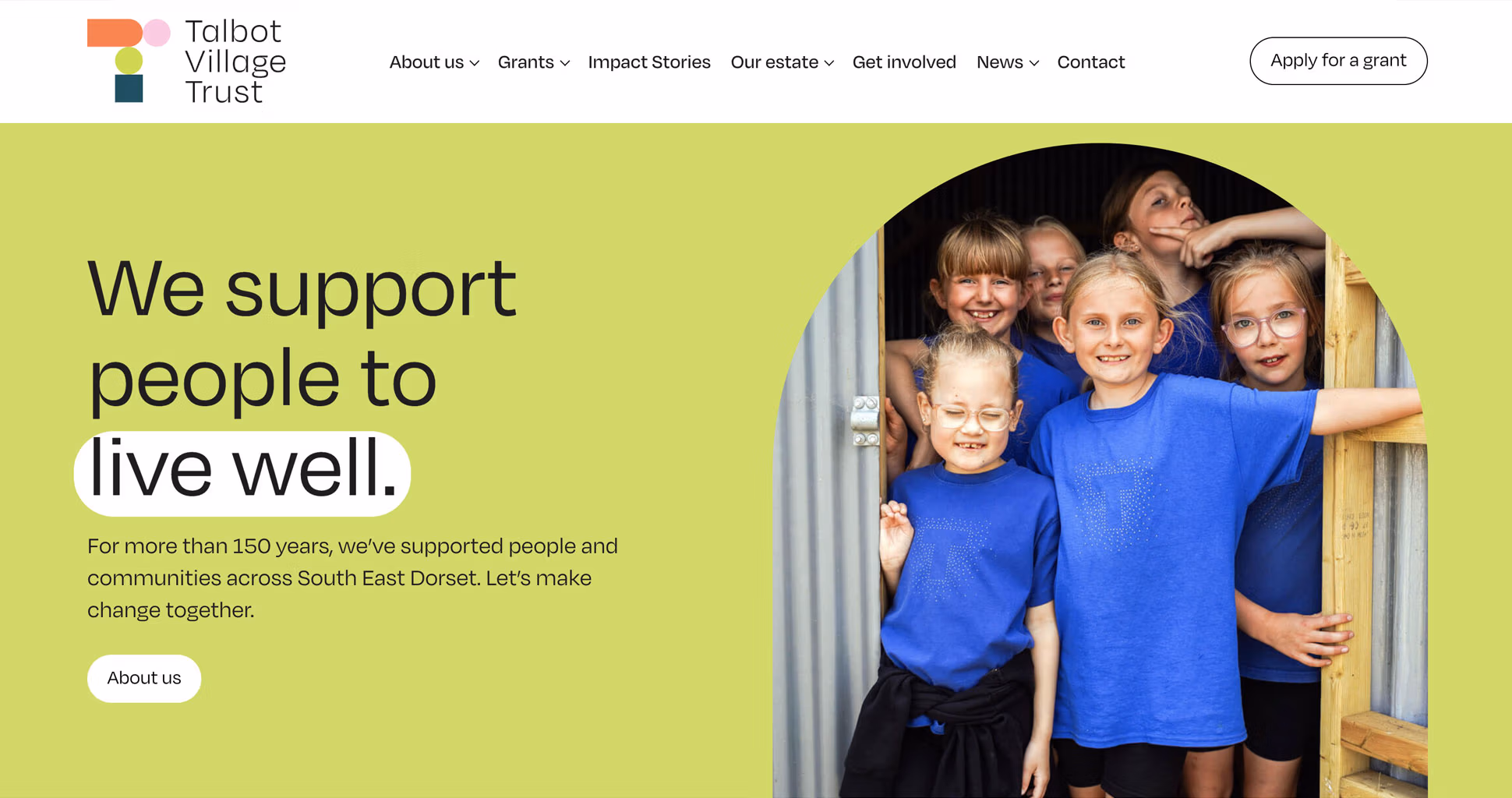 strouden park community centre funding from talbot village trust secondary